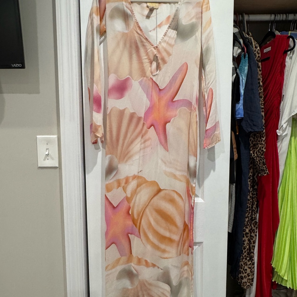 Cin Cin Starfish Print Coverup